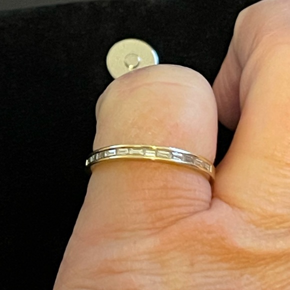 Stephanie Gottlieb Baguette Band 1/2 eternity, Sz8 - Picture 3 of 17
